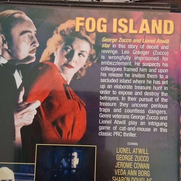 3 DVDs - Desert Gold, Fog Island & Hurricane At Pilgrim Hill - Picture 3 of 5